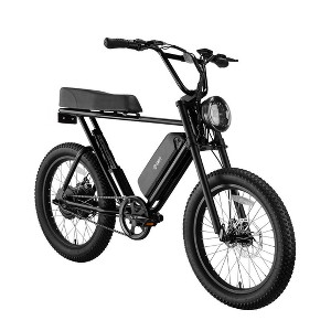 SWFT Adult ZIP-X 20" Step Over Electric Cruiser Bike - Black - 1 of 4