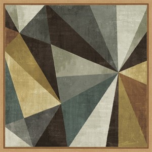 Amanti Art Triangulawesome by Michael Mullan Canvas Wall Art Print Framed 22 x 22-in. - 1 of 4