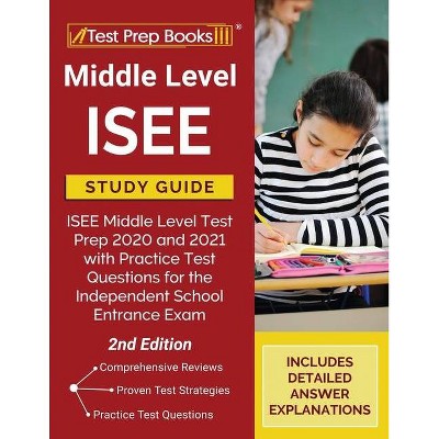 Middle Level ISEE Study Guide - by  Tpb Publishing (Paperback)