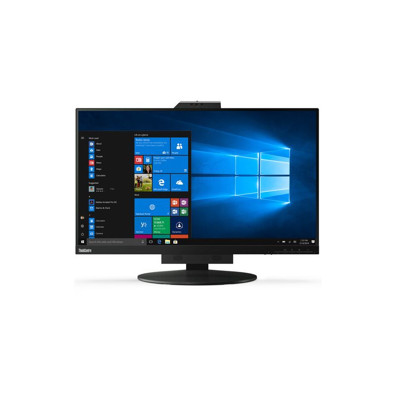 Lenovo ThinkCentre Tiny-In-One 27" QHD LCD Monitor - 2560 x 1440 QHD Display - In-plane Switching (IPS) Technology - 99% sRGB color gamut, 1 of 7