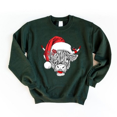 Simply Sage Market Women's Graphic Sweatshirt Merry Heifer