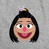 Women's Sesame Street Jiyoung Face Sleeveless Crop Top Tank - 2 of 4