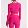 Women's Refine Long Sleeve Bra Top - THRIVE SOCIETE - 2 of 3