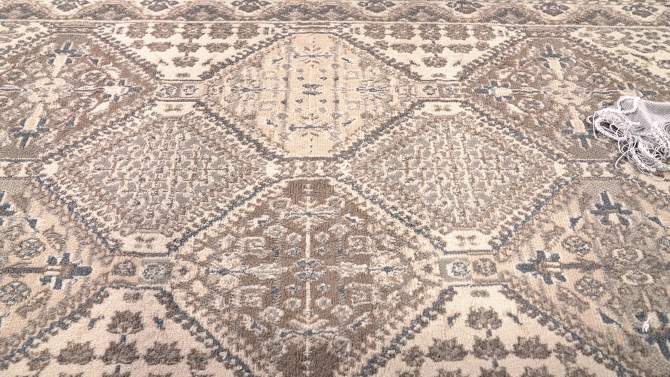 nuLOOM Becca Traditional Tiled Transitional Geometric Area Rug for Living Room Bedroom Dining Room Kitchen, 2 of 13, play video