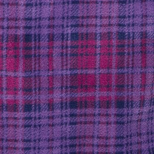 purple plaid