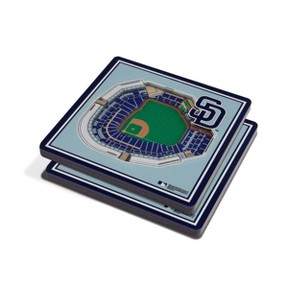 MLB San Diego Padres 3D Stadium View Coaster - 1 of 3