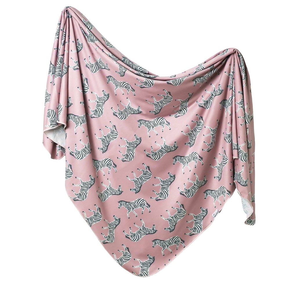 Photos - Children's Bed Linen Copper Pearl Bloom Knit Swaddle Blanket - Zella