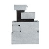 NAYSAYE Fountain 4 Tier Gray and Black Block Water Feature for Garden Patio Indoor Outdoor, Black and Gray, 15.7"*22.4"*14.3" - 4 of 4