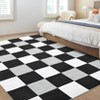 Modern Plaid Area Rugs for Living Room - 4 of 4