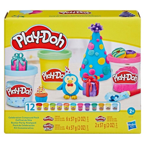 Play-Doh 2-Pack of Cans (Purple and Green)