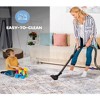 Kumasinova Stain-Resistant Area Rug, Non-Shedding Door Mat, Kid & Pet-Friendly, Beige/Geometric Area Rug for Living Room, Latex-Free Cotton Backing - 2 of 4