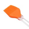 Unique Bargains Pastry Brush 39g Flat Head Pastry Brush Color Block Dishwasher Safe Silicone PP 9.45"x2.17" 1Pcs - 4 of 4