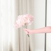 REGALWOVEN Silk Realistic Home Artificial Hydrangea Flowers Bouquets 11.8" 6 Pcs - 3 of 4