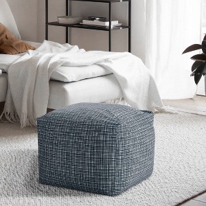 ChaletPosh 24 Inch Velvet Pouf - 1 of 4