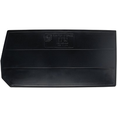 Quantum Storage Systems Bin Divider, For Use With Qus954, Black, Made In Usa, Pack Of 1