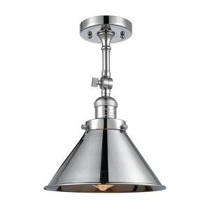 Briarcliff - 1 Light Semi-Flush Mount In Traditional Style-13 Inches Tall and 10 Inches Wide - 1 of 1