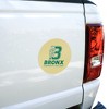 Bronx Community College Primary Logo Automotive Car Window Locker Circle Bumper Sticker - 4 of 4