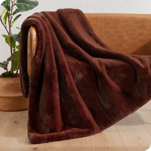 Faux Fur Blanket by Bare Home - 1 of 4