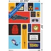Trends International Back to the Future - Grid Unframed Wall Poster Prints - 3 of 4