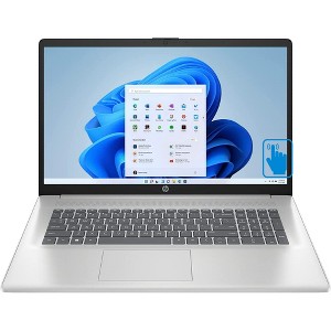 Refurbished: HP 17-cp2035cl 17.3" HD+ Touch Laptop AMD Ryzen 3 7320U 8GB 512GB Win11H - Manufacturer Refurbished - 1 of 4