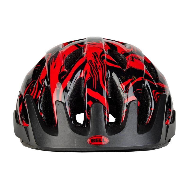 Bell Rev Child Helmet - Red Swirl, 3 of 11