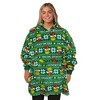 Seven Times Six Dr. Seuss How The Grinch Stole Christmas Oversized Lounge Hoodie Unisex - 2 of 4