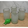 Dos Sueños Mexican Hand Blown Drinking Glasses - Natural - 14oz - Set of 4 - 2 of 3