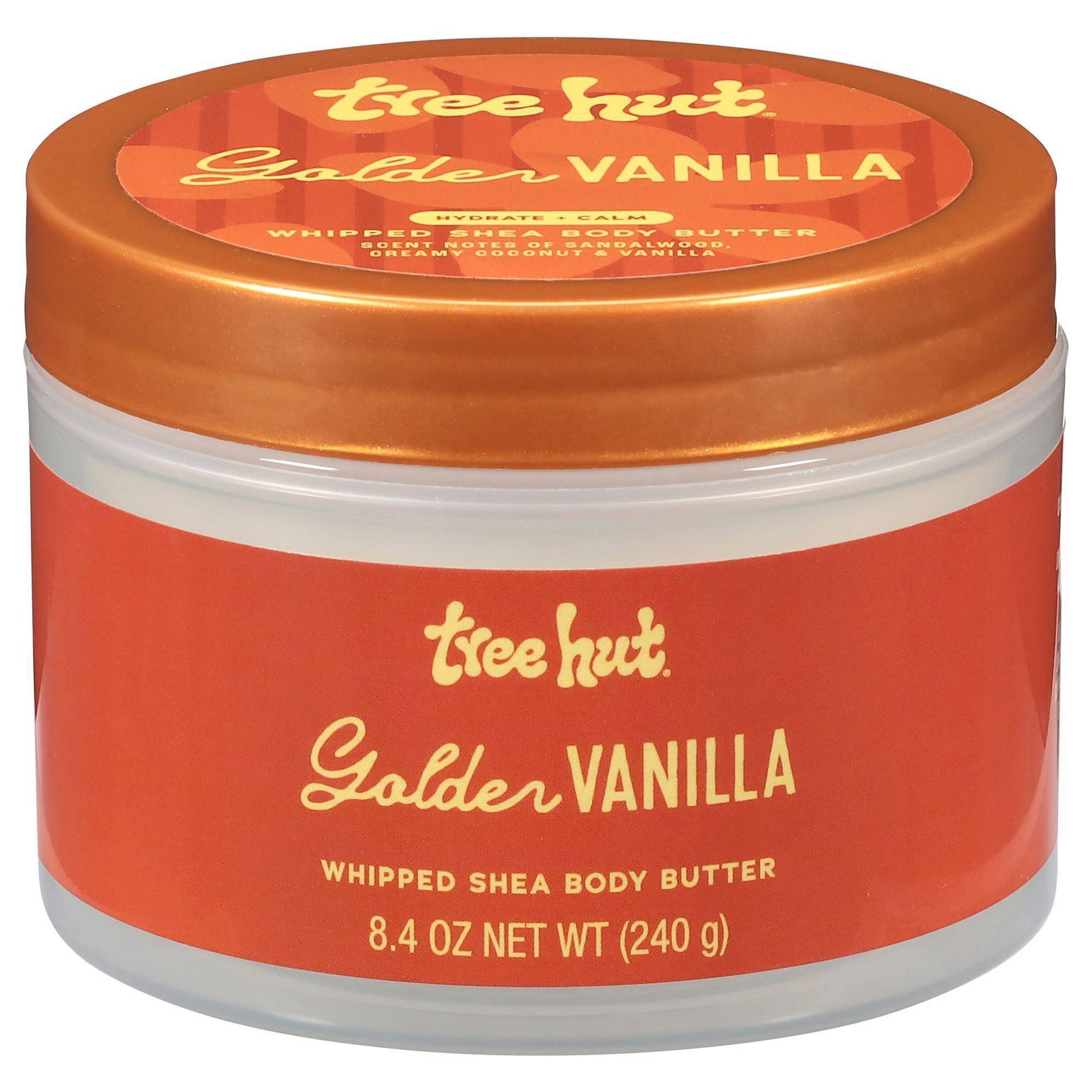 Tree Hut Body Butter - Golden Vanilla - 8.4oz