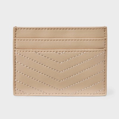 Basic Card Case Wallet - A New Day™ Tan