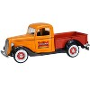 1937 Ford Pickup Truck "Minneapolis Moline" Orange with Red Truck Bed and Black Fenders 1/25 Diecast Model Car by SpecCast - 2 of 3