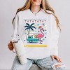 Simply Sage Market Ugly Sweater Flamingo Lightweight Garment Dyed Sweatshirt - 2 of 4