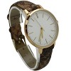 Olivia Pratt Snake Print Leather Strap Watch - 2 of 4