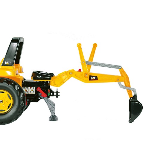 Kids ride on store backhoe