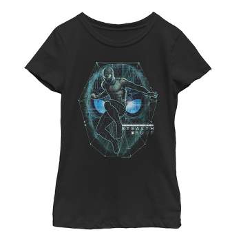 Girl's Marvel Spider-Man: Far From Home Suit Schematic T-Shirt