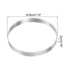 Unique Bargains Heat-Resistant Perforated Stainless Steel Cake Rings for Baking - 2 of 4