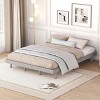 Streamdale Modern Design Queen Floating Platform Bed Frame for Grey Color - 3 of 4
