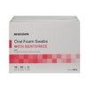 McKesson Oral Swabstick with Pink Foam Tip Dentifrice - 2 of 3