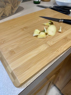 12x15 Nonslip Rubberwood Cutting Board Natural - Figmint™ : Target