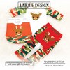 Pavilion Gift Company - Christmas Camo Reindeer - 6-12 Months Leggings - Pants - 4 of 4