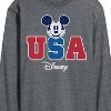 Men's - Disney - Mickey USA Long Sleeve Graphic T-Shirt - 2 of 4