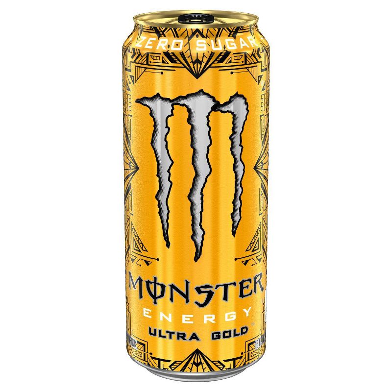 Monster Energy Ultra Gold - 4pk/16 fl oz Cans, 3 of 7