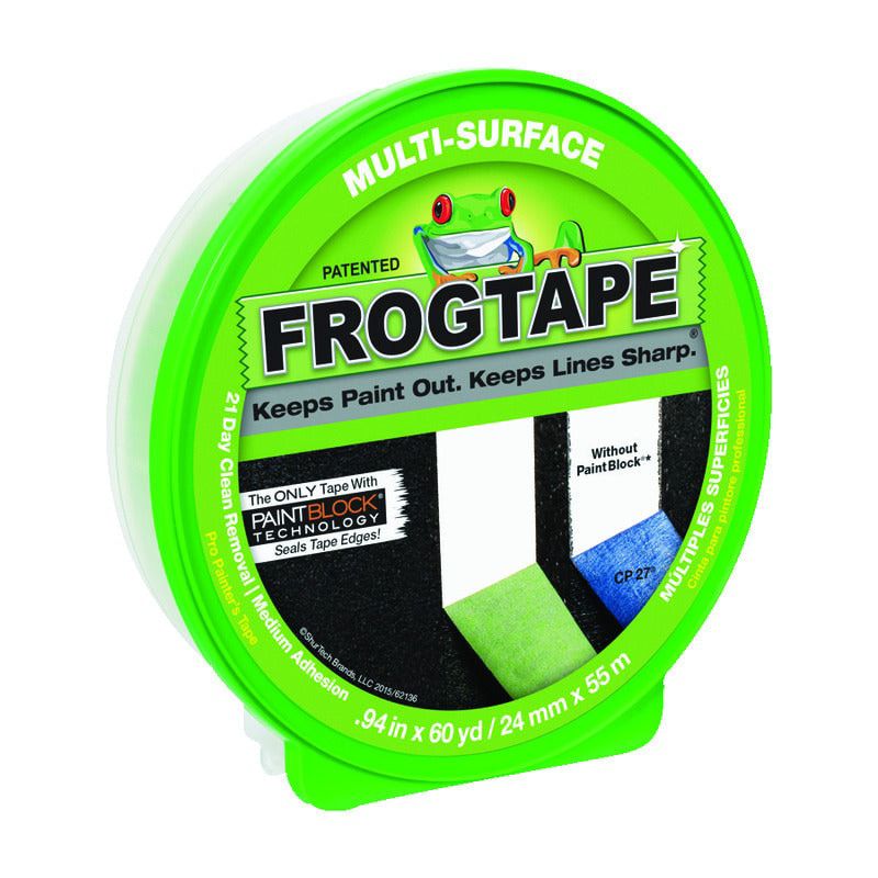 FrogTape 0.94 in. W X 60 yd L Green Medium Strength Painter's Tape 1 pk, 1 of 4