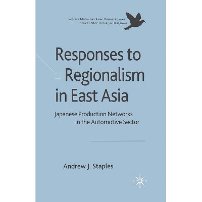 Responses to Regionalism in East Asia - (Palgrave MacMillan Asian Business) by  Andrew Staples (Paperback)