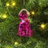 4" Christmas Hot Pink Puppy with Glitter Earmuff Ornament - Wondershop™ - 2 of 3