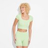 Women's High-Rise Seamless Bike Shorts - Wild Fable™ - 4 of 4