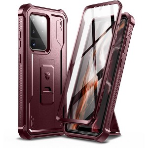Dexnor Full Body Case for Samsung Galaxy S20 Ultra,[Built in Screen Protector and Kickstand] Military Grade Protection Shockproof Cover - 1 of 3