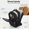 HONGGE Large Capacity Travel Laptop Backpack with USB Charging Port, Waterproof, Multi-Compartment Business Bag - 2 of 4
