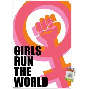Trends International Girls Run The World! Unframed Wall Poster Prints - 1 of 4