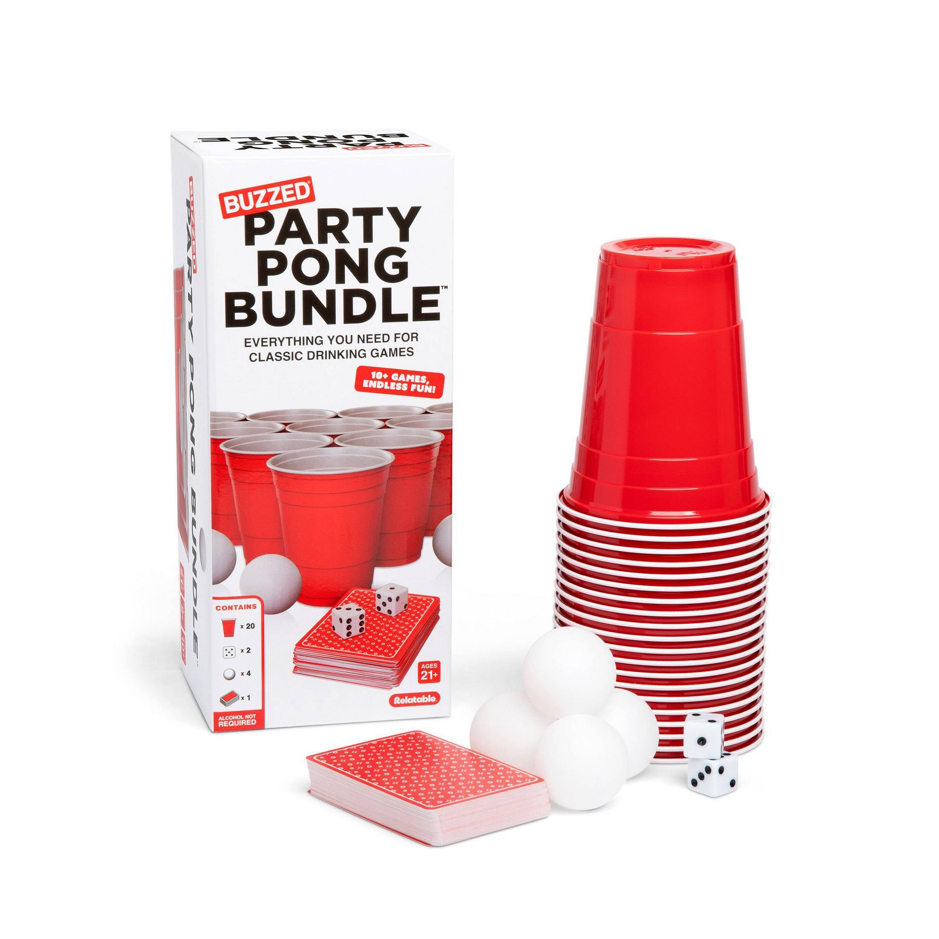 Buzzed Party Pong Pack by What Do You Meme?
