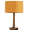 11.8" Brushed Antique Bronze Metal Table Lamp with Linen Cylinder Shade for Bedside, Living Room, Workspace, Bar, Hotel, or Display - 4 of 4